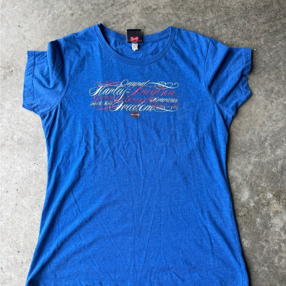 Harley-Davidson Blue Women’s Graphic Tee